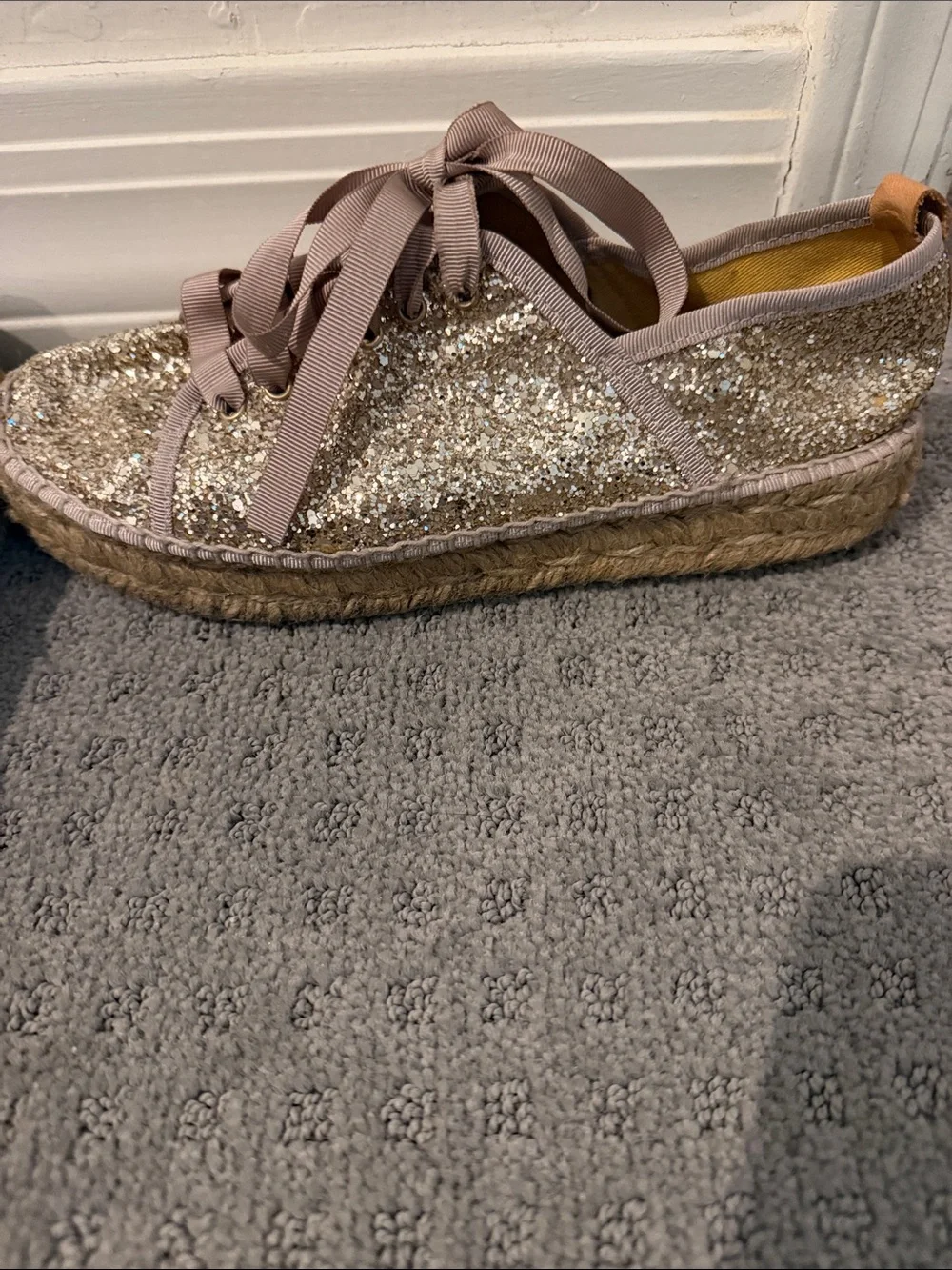 Charles David glitter covered